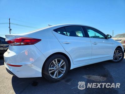 Trzecie zdjęcie samochodu z tyłu: 2018 HYUNDAI ELANTRA SEL VIN:5NPD84LF4JH289938 - miniatura