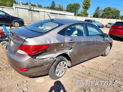 Trzecie zdjęcie samochodu z tyłu: 2014 HYUNDAI ACCENT GLS VIN:KMHCT4AE8EU692817 - miniatura