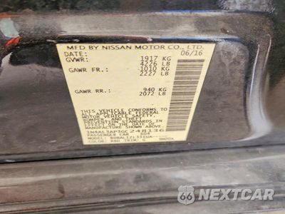 Zdjęcie 12 z 12 samochodu: 2016 NISSAN ALTIMA 2.5 SV VIN:1N4AL3AP3GC248136 - miniatura