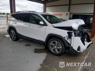 Czwarte zdjęcie samochodu z boku: 2021 GMC TERRAIN SLT VIN:3GKALPEV9ML390411 - miniatura