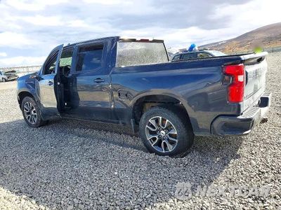 Drugie zdjęcie samochodu z przodu: 2022 CHEVROLET SILVERADO K1500 RST VIN:1GCUDEED7NZ595866 - miniatura
