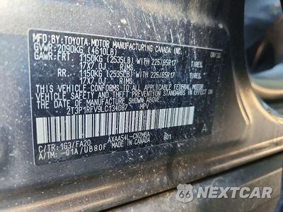 Zdjęcie 13 z 13 samochodu: 2020 TOYOTA RAV4 XLE VIN:2T3P1RFV9LC134087 - miniatura