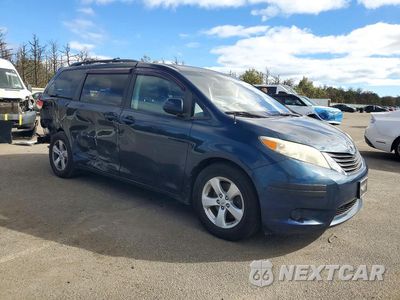 Czwarte zdjęcie samochodu z boku: 2011 TOYOTA SIENNA LE VIN:5TDKK3DC4BS023483 - miniatura