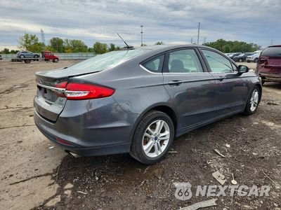 Trzecie zdjęcie samochodu z tyłu: 2018 FORD FUSION SE VIN:3FA6P0H78JR109109 - miniatura