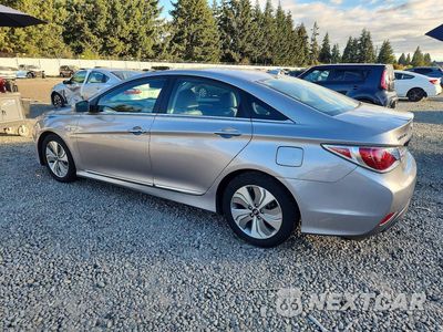 Drugie zdjęcie samochodu z przodu: 2013 HYUNDAI SONATA HYBRID VIN:KMHEC4A48DA100056 - miniatura