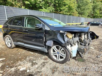 Czwarte zdjęcie samochodu z boku: 2018 FORD EDGE TITANIUM VIN:2FMPK4K93JBB42902 - miniatura