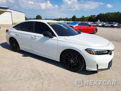 Czwarte zdjęcie samochodu z boku: 2025 HONDA CIVIC SPORT VIN:2HGFE2F53SH606001 - miniatura