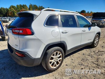 Trzecie zdjęcie samochodu z tyłu: 2014 JEEP CHEROKEE LATITUDE VIN:1C4PJLCB4EW126425 - miniatura