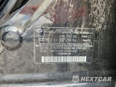 Zdjęcie 12 z 12 samochodu: 2013 HYUNDAI ELANTRA GLS VIN:5NPDH4AEXDH401883 - miniatura
