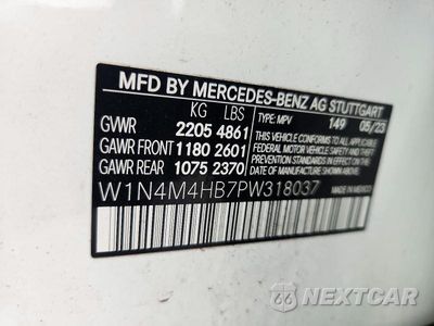 Zdjęcie 14 z 14 samochodu: 2023 MERCEDES-BENZ GLB 250 4MATIC VIN:W1N4M4HB7PW318037 - miniatura