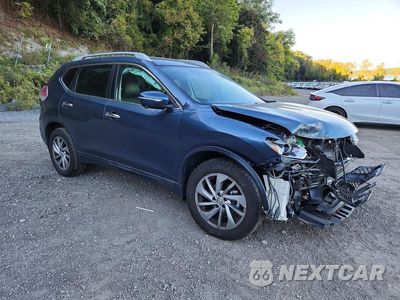 Czwarte zdjęcie samochodu z boku: 2014 NISSAN ROGUE SL VIN:5N1AT2MV9EC779221 - miniatura