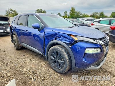 Czwarte zdjęcie samochodu z boku: 2023 NISSAN ROGUE SV VIN:5N1BT3BB2PC747202 - miniatura