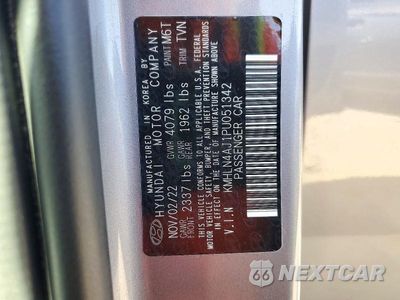 Zdjęcie 12 z 12 samochodu: 2023 HYUNDAI ELANTRA LIMITED VIN:KMHLN4AJ1PU051342 - miniatura