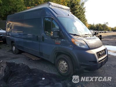 Czwarte zdjęcie samochodu z boku: 2021 RAM PROMASTER 3500 DELIVERY VAN VIN:3C6MRVJG7ME541521 - miniatura