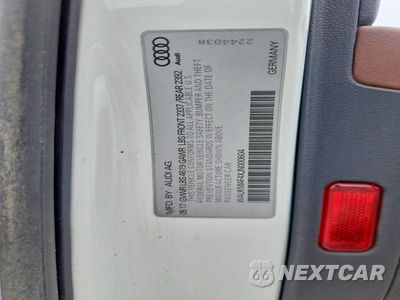 Zdjęcie 13 z 13 samochodu: 2018 AUDI A4 PREMIUM VIN:WAUKMAF4XJN000604 - miniatura