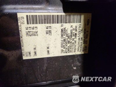 Zdjęcie 12 z 12 samochodu: 2010 NISSAN ALTIMA 2.5 VIN:1N4AL2AP2AN519791 - miniatura