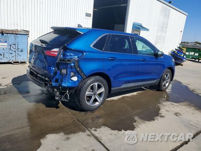 Trzecie zdjęcie samochodu z tyłu: 2023 FORD EDGE SEL VIN:2FMPK4J90PBA01277 - miniatura