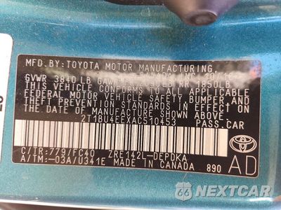 Zdjęcie 13 z 13 samochodu: 2010 TOYOTA COROLLA LE VIN:2T1BU4EEXAC510453 - miniatura
