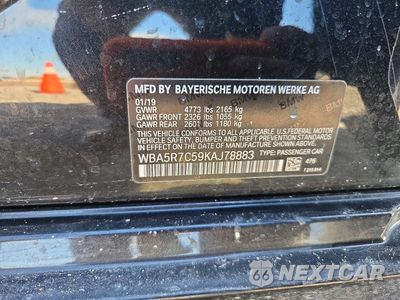 Zdjęcie 12 z 12 samochodu: 2019 BMW 330XI VIN:WBA5R7C59KAJ78883 - miniatura