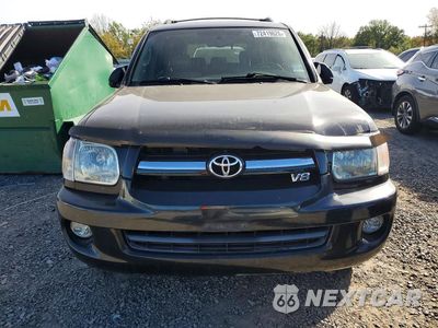Piąte zdjęcie samochodu w środku: 2006 TOYOTA SEQUOIA LIMITED VIN:5TDBT48A56S261926 - miniatura