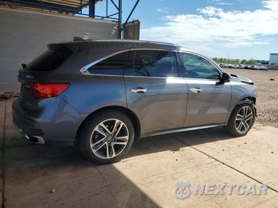 Trzecie zdjęcie samochodu z tyłu: 2017 ACURA MDX ADVANCE VIN:5FRYD4H90HB026448 - miniatura