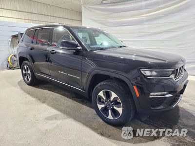 Czwarte zdjęcie samochodu z boku: 2023 JEEP GRAND CHEROKEE LIMITED 4XE VIN:1C4RJYB66PC595689 - miniatura