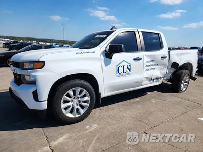 2021 CHEVROLET SILVERADO C1500 CUSTOM 3GCPWBEK2MG431718 - główne zdjęcie licytacji z USA - miniatura