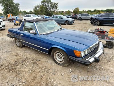 Czwarte zdjęcie samochodu z boku: 1979 MERCEDES-BENZ 450 SL VIN:10704412058209 - miniatura