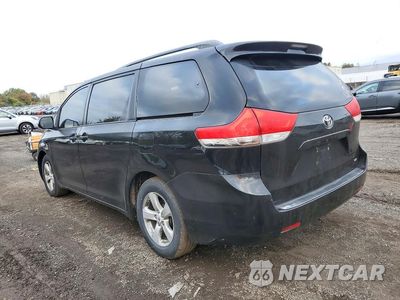 Drugie zdjęcie samochodu z przodu: 2012 TOYOTA SIENNA LE VIN:5TDKK3DC0CS268024 - miniatura