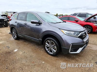 Czwarte zdjęcie samochodu z boku: 2022 HONDA CR-V EX VIN:2HKRW2H54NH651529 - miniatura