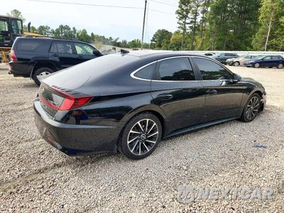 Trzecie zdjęcie samochodu z tyłu: 2020 HYUNDAI SONATA LIMITED VIN:5NPEH4J21LH050144 - miniatura