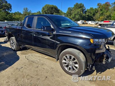 Czwarte zdjęcie samochodu z boku: 2021 CHEVROLET SILVERADO K1500 RST VIN:1GCRYEEK3MZ336301 - miniatura