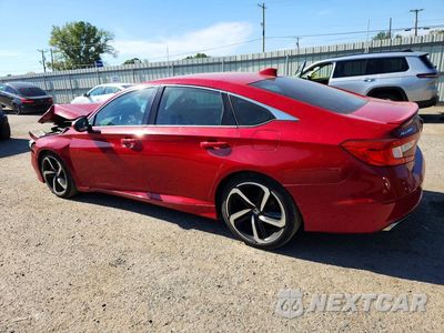 Drugie zdjęcie samochodu z przodu: 2019 HONDA ACCORD SPORT VIN:1HGCV1F37KA122875 - miniatura