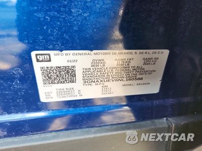 Zdjęcie 13 z 13 samochodu: 2022 CHEVROLET EQUINOX LT VIN:3GNAXUEV6NL160588 - miniatura