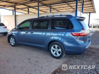 Drugie zdjęcie samochodu z przodu: 2017 TOYOTA SIENNA LE VIN:5TDKZ3DC7HS858949 - miniatura