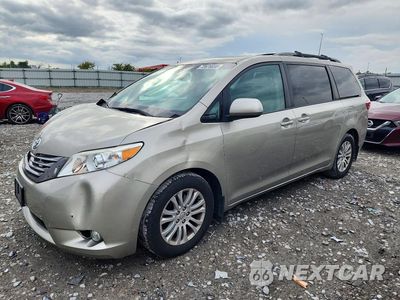 2016 TOYOTA SIENNA XLE 8-PASSENGER 5TDYK3DC5GS742548 - główne zdjęcie licytacji z USA - miniatura