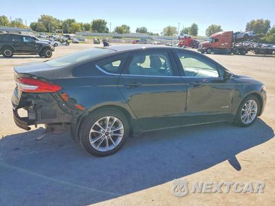 Trzecie zdjęcie samochodu z tyłu: 2019 FORD FUSION SE VIN:3FA6P0LUXKR273475 - miniatura