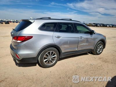 Trzecie zdjęcie samochodu z tyłu: 2017 HYUNDAI SANTA FE LIMITED VIN:KM8SN4HF7HU234792 - miniatura