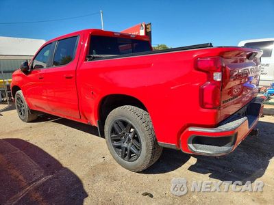 Drugie zdjęcie samochodu z przodu: 2021 CHEVROLET SILVERADO K1500 RST VIN:1GCUYEET1MZ374998 - miniatura