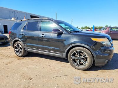 Czwarte zdjęcie samochodu z boku: 2014 FORD EXPLORER SPORT VIN:1FM5K8GTXEGC45381 - miniatura