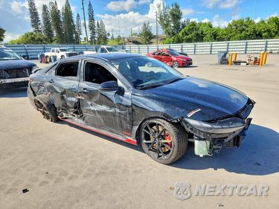 Czwarte zdjęcie samochodu z boku: 2024 HYUNDAI ELANTRA N BASE VIN:KMHLW4DK3RU021828 - miniatura