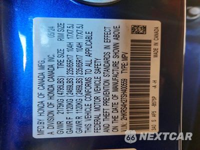 Zdjęcie 13 z 13 samochodu: 2025 HONDA CR-V LX VIN:2HKRS4H27SH400559 - miniatura