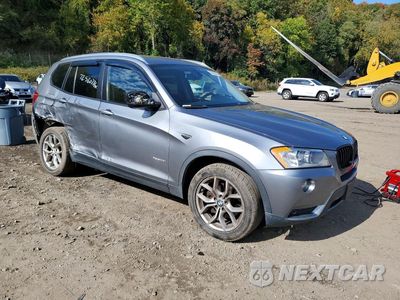Czwarte zdjęcie samochodu z boku: 2013 BMW X3 VIN:5UXWX9C59D0A32017 - miniatura