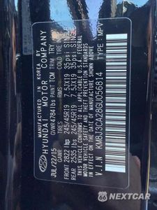 Zdjęcie 10 z 14 samochodu: 2016 HYUNDAI TUCSON LIMITED VIN:KM8J3CA28GU056814 - miniatura
