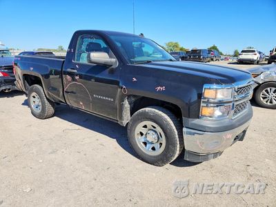 Czwarte zdjęcie samochodu z boku: 2014 CHEVROLET SILVERADO K1500 VIN:1GCNKPEH0EZ315505 - miniatura