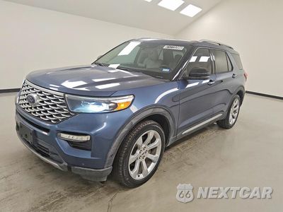 2020 FORD EXPLORER PLATINUM 1FM5K8HC6LGA02632 - główne zdjęcie licytacji z USA - miniatura