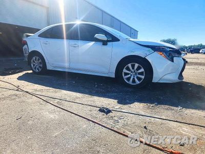 Czwarte zdjęcie samochodu z boku: 2020 TOYOTA COROLLA LE VIN:JTDEPRAE8LJ001623 - miniatura