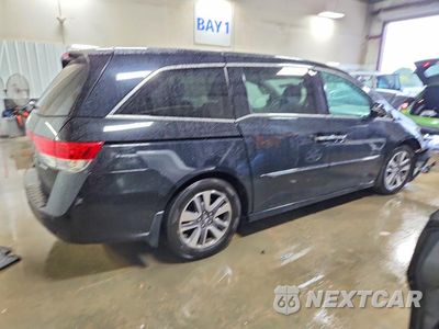 Trzecie zdjęcie samochodu z tyłu: 2015 HONDA ODYSSEY TOURING VIN:5FNRL5H9XFB114483 - miniatura