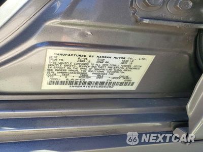 Zdjęcie 12 z 12 samochodu: 2004 NISSAN MAXIMA 3.5 SE VIN:1N4BA41E04C885088 - miniatura