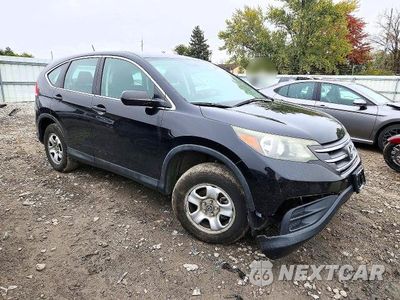 Czwarte zdjęcie samochodu z boku: 2014 HONDA CR-V LX VIN:2HKRM4H30EH664732 - miniatura
